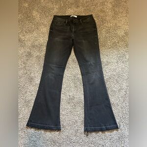 KanCan Black Flare Jeans size 15/31